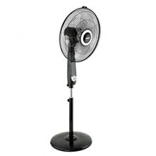 Geepas Stand Fan With Remote Control, Black - Gf9489