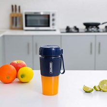 Geepas 50W Rechargeable Portable Mini Blender - 300ml Personal Blender Smoothie Maker GSB-44073