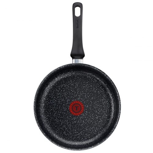 Tefal B3700602 01IZ-EP5 Origins Speckled Frying Pan for All Heat Sources Including Induction, Aluminium, 28 cm, Black Woks & Stir-Fry Pans
