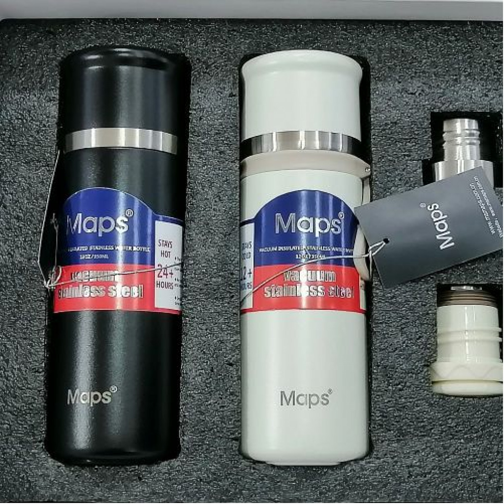 2PC, 350ml Vacuum Flasks Outdoor Thermos Portable Bottles Gift Set- Multi-colours Vacuum Flask TilyExpress