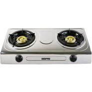 Geepas GK5605 Stainless Steel Gas Cooker – Silver Gas Cook Tops TilyExpress 2