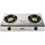 Geepas GK5605 Stainless Steel Gas Cooker - Silver