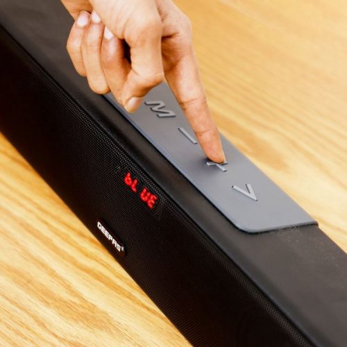 Geepas GMS11185 Sound Bar Bluetooth Speaker – Portable Design Led Display – Black Sound Bars TilyExpress 4