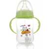 240ml Milk Glass Baby feeding Bottle - Multi-colours.