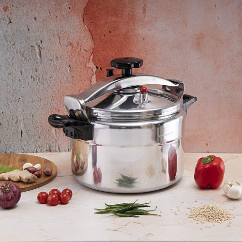 Royalford Aluminium Pressure Cooker 11L RF355PC11 - Silver