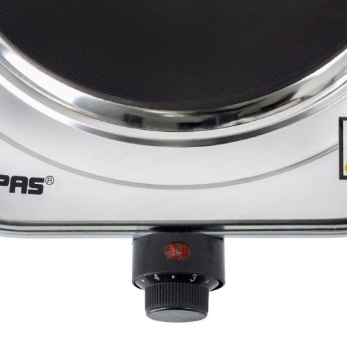 Geepas Stainless Steel Single Hot Plate, Indicator Light, GHP32023