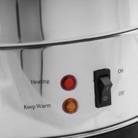 Geepas 10L Water Boiler; 1650W - Cordless Tea Kettle, Auto Shut-Off & Boil-Dry Protection, Cool. GK 6155