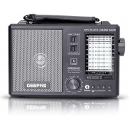 Geepas Rechargeable 10 Band Radio & Mp3 Player – GR6842 – Black Radios TilyExpress 2