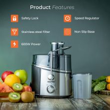 Geepas Centrifugal Juice Extractor – GJE6106, Multi Color Centrifugal Juicers TilyExpress