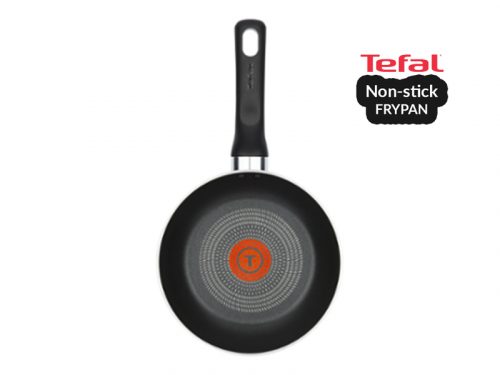 Tefal Super Cook Non-stick Frypan 24cm – B1430414; Gas and Electric Frypan - Black