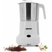 Geepas Coffee Grinder GCG6105 – 450W Electric Wet & Dry Grinder, – White Coffee Grinders