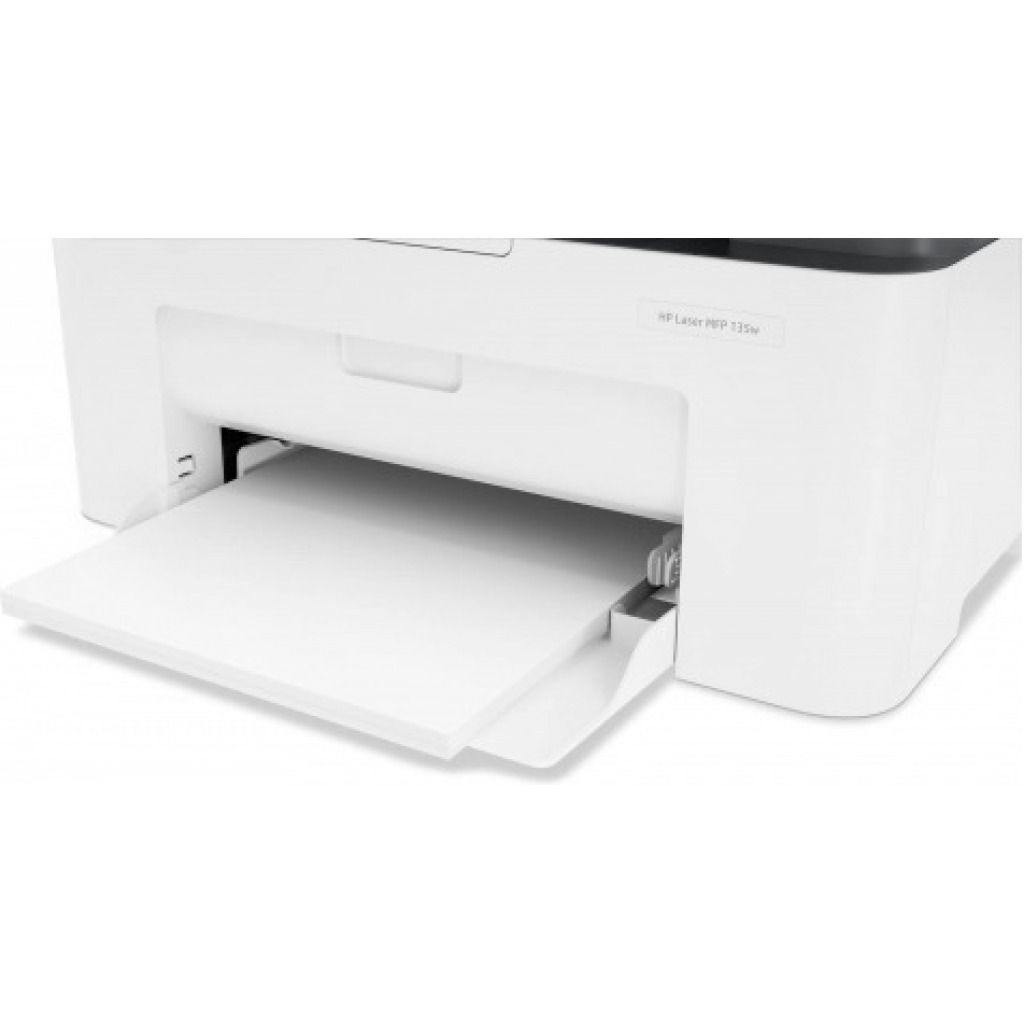 HP 135W Printer, Multifunction All in One Laser Printer - White