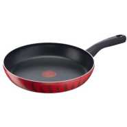 TEFAL Tempo Flame 28cm Fry Pan, Non-Stick, Red, Aluminum, C5480682