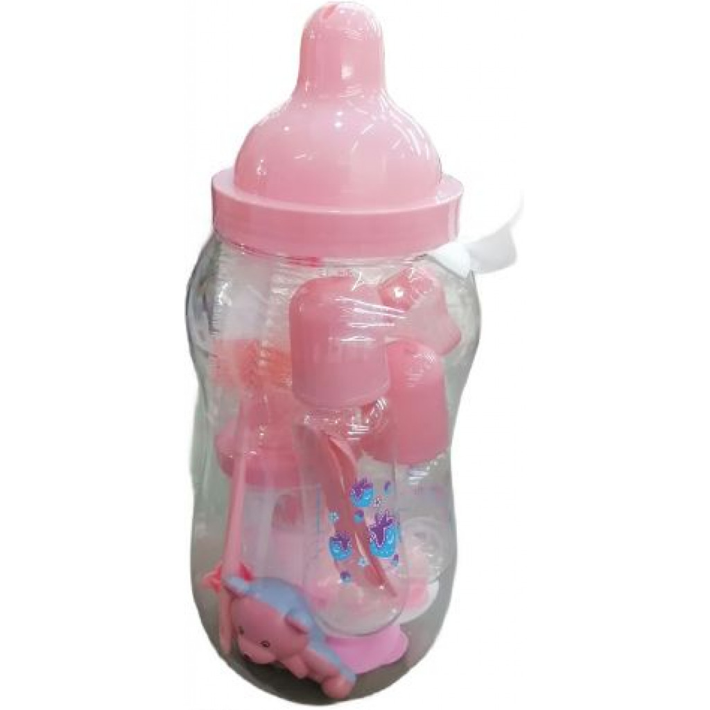 Big Boss 13-in-1 Milk Baby Feeding Bottle Gift Set -Pink. Baby Bottles TilyExpress 8