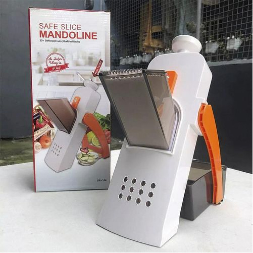 Safe Slice Mandoline Slicer, Dicer For Vegetables, Meal Prep With 30+ Presets & Thickness Adjuster -Multi-colours Graters, Peelers & Slicers TilyExpress 3
