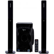 Geepas GMS11151 2.1 Home Theatre – System /Usb/Sd/Fm/Rmt/Bt, Bluetooth, Digital LED Display, Remote Control | Ideal For Movies, Music, FM Radio & More Home Theater Systems