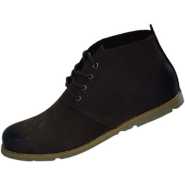 Men's Designer Lace Boots - Black,Brown