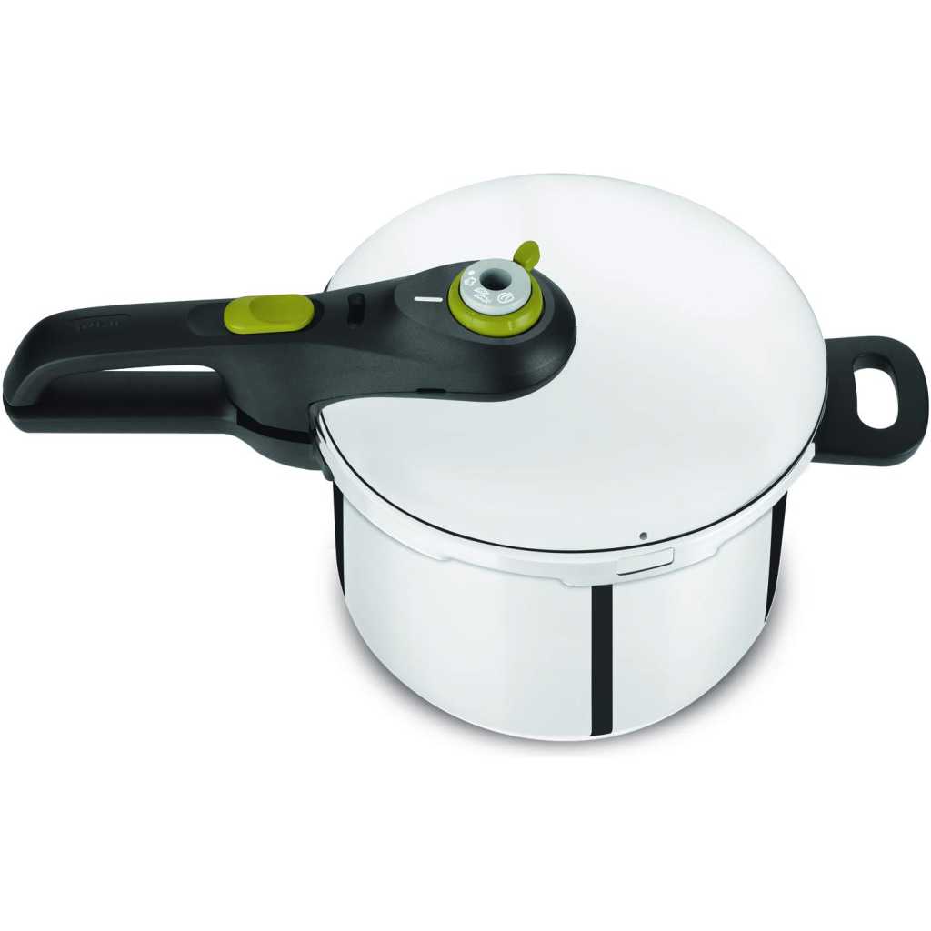 Tefal Secure 5 Neo Presure Cooker, 6 Litre, Stainless Steel, P2530752, Silver