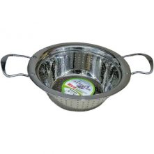 30 cm Stainless Steel Rice, Vegetable Washing Strainer Colander,Silver Colanders & Food Strainers TilyExpress