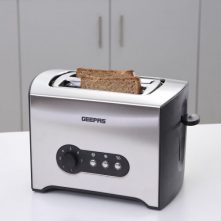 Geepas 2-Slice Bread Toaster GBT6152 Multi Color Toasters