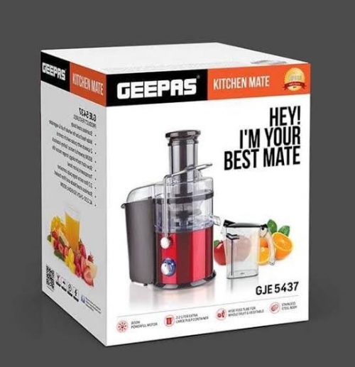 Geepas Centrifugal Juice Extractor - GJE5437, Multi Color