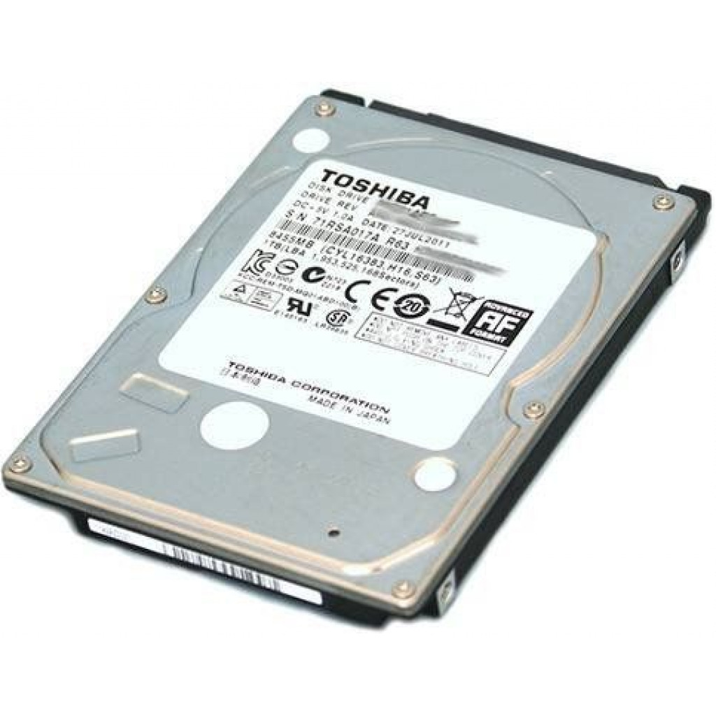 Toshiba 750GB Internal Laptop Hard Disk - White/Silver
