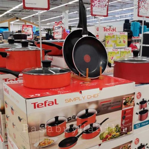 Tefal Simply Chef 15 piece Cookware Set Orange B092SE85