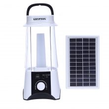 Krypton KNSE55345 Rechargeable Solar LED Emergency Light | Camping Emergency Torch