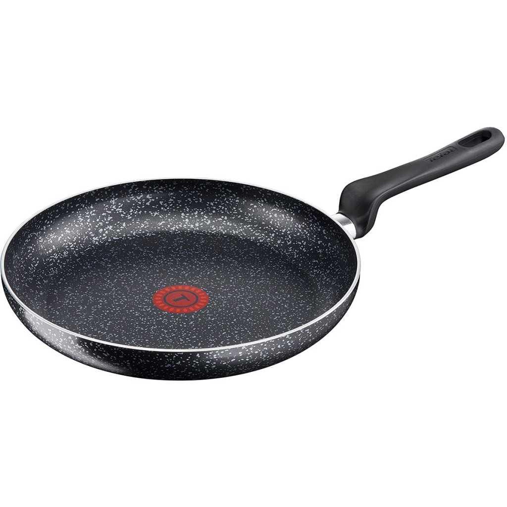 Tefal B3700602 01IZ-EP5 Origins Speckled Frying Pan for All Heat Sources Including Induction, Aluminium, 28 cm, Black