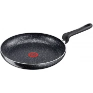 Tefal B3700602 01IZ-EP5 Origins Speckled Frying Pan for All Heat Sources Including Induction, Aluminium, 28 cm, Black