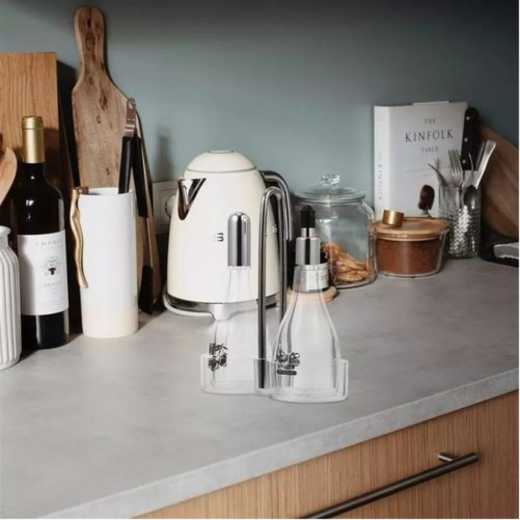 2 Pcs Acrylic Vinegar Oil Dispenser Sauce Sprayer Bottle Set -Colourless Oil Sprayers & Dispensers TilyExpress 4