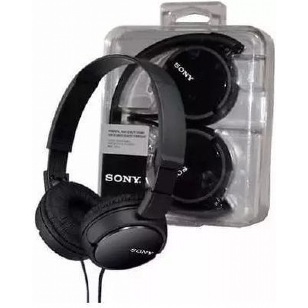Sony MDR-ZX110 Headphones, Black
