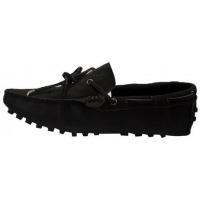 Men's Slip-On Moccasins - Black