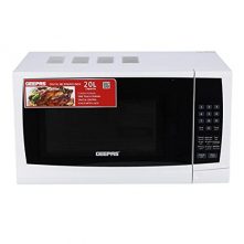 Geepas 20L Digital Microwave Oven, White [GMO1895]