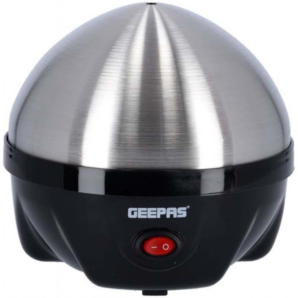 Geepas GEB63032UK 7 Egg Boiler - Black / Silver