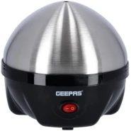 Geepas GEB63032UK 7 Egg Boiler - Black / Silver