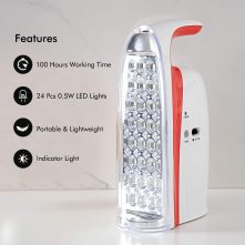 Geepas Rechargeable Emergency Led Lantern – GE5571 Desk Lamps TilyExpress