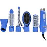 Geepas GH715 6-in-1 Hair Styler with 5 Attachments