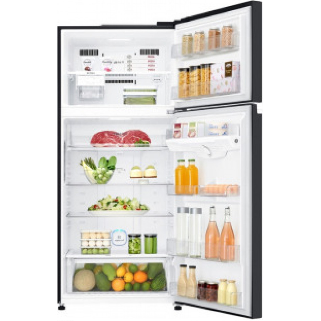 LG GN-C422SGCU Net 393(L) Top Freezer Refrigerator | Multi Air Flow | Inverter Compressor