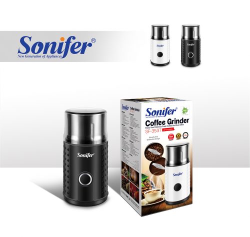 Sonifer SF-3537 Spice, Nuts, Coffee Grinder, White