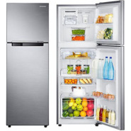 Samsung 260-liter Refrigerator RT26HAR2DSA; Double Door, Top Freezer, Frost-free, Built-in Stablizer, Inox Samsung Refrigerators