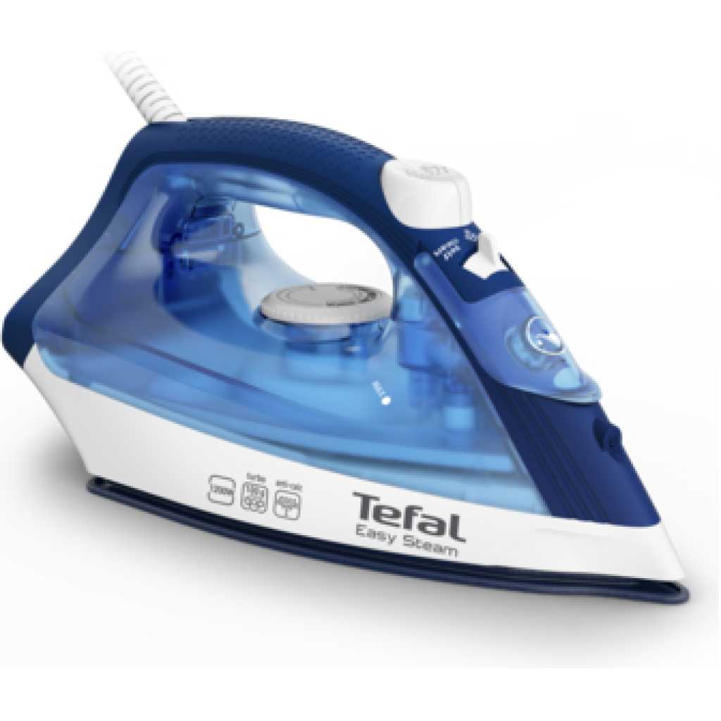 TEFAL Easy Steam Iron FV1941M0 1200W Spray + Vertical - Blue