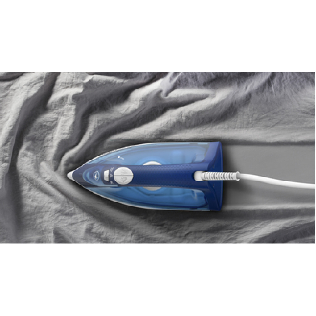 TEFAL Easy Steam Iron FV1941M0 1200W Spray + Vertical - Blue