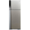 Hitachi 600 - liter Double Door Refrigerator with Inverter Compressor, Brilliant Silver – RVG800PUN7GGR – Frost Free Top Mount Freezer, Dual Fan Cooling