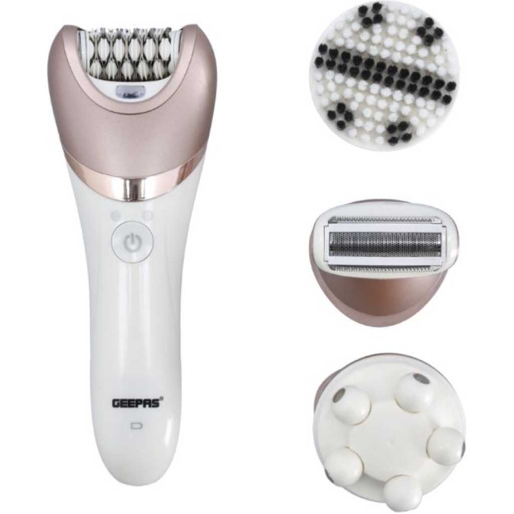 Geepas GLS86053 Lady Shaver Set - Electric Hair Remover