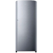 Samsung 210-liter Fridge RR21J3146SA; Single Door Frost Free, Direct Cool, Built-in Stabiliser, Recessed Handle Refrigerators