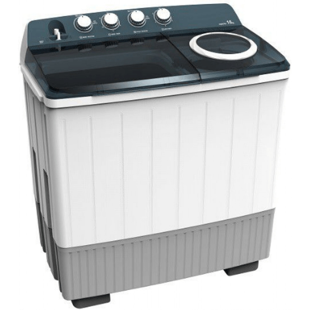 Hisense 14kg Twin Tub Washing Machine – White