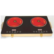 2 Burner Infrared Ceramic Induction Cooker Hot Plate Stove -Black Electric Cook Tops