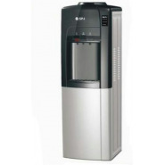Hot, Normal & Cold 3 Taps Free Standing Water Dispenser With Refrigerator, Grey