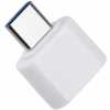 USB OTG Type-C Male To USB Female OTG Data Adapter - White